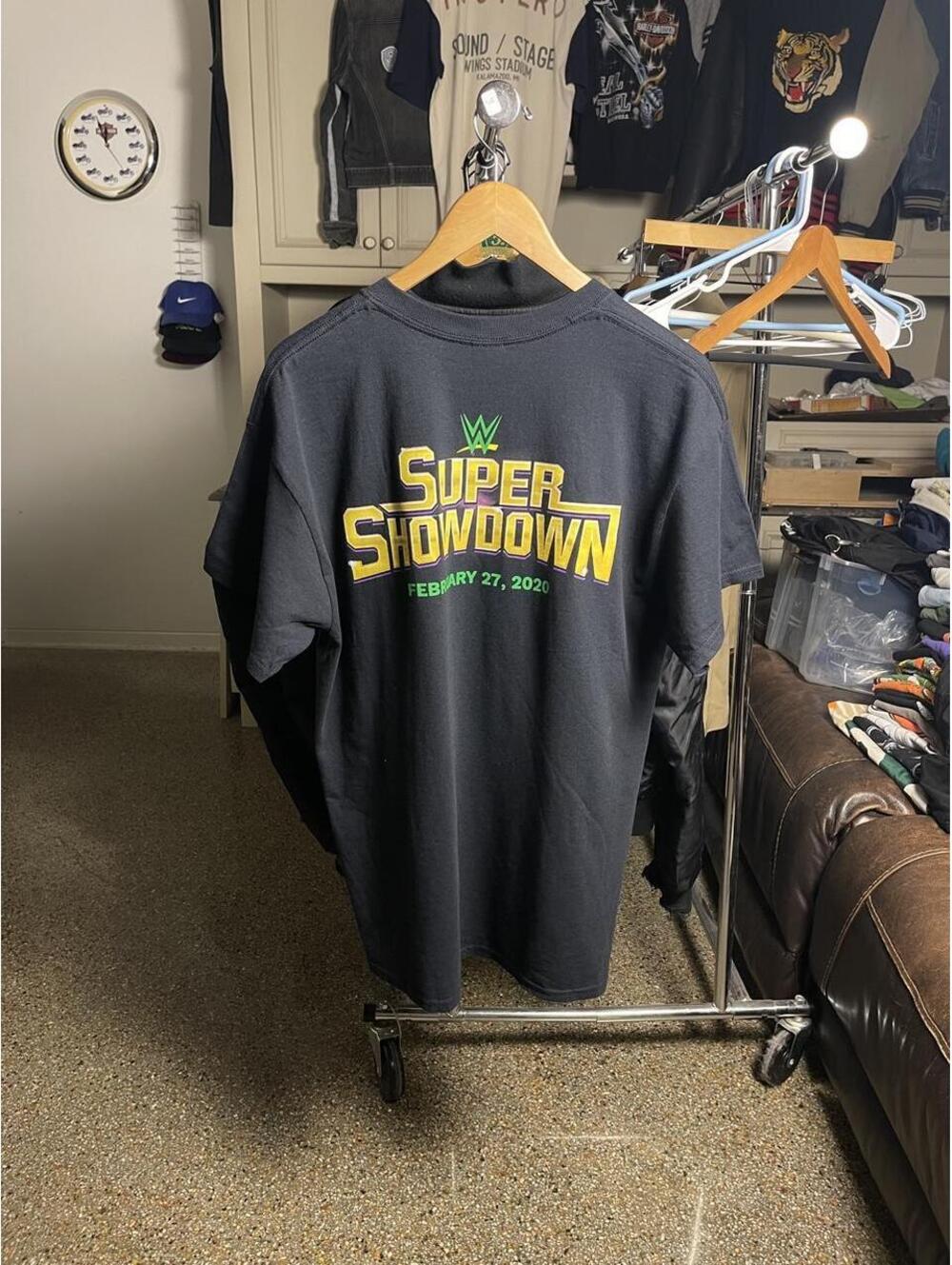 WWE Super Showdown t shirt
